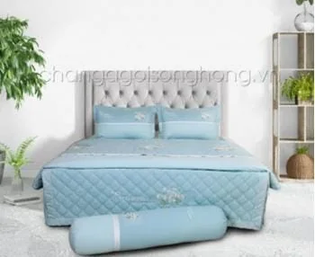 h18-057 Bộ chăn ga gối Sông Hồng Home H18 – 057