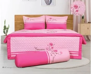 h18-060 Bộ chăn ga gối Sông Hồng Home H18 – 061