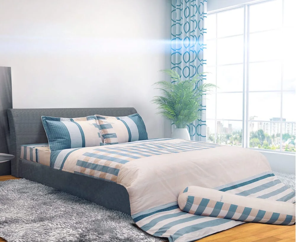 E18-03 Bộ chăn ga gối Sông Hồng Elegance E18-03