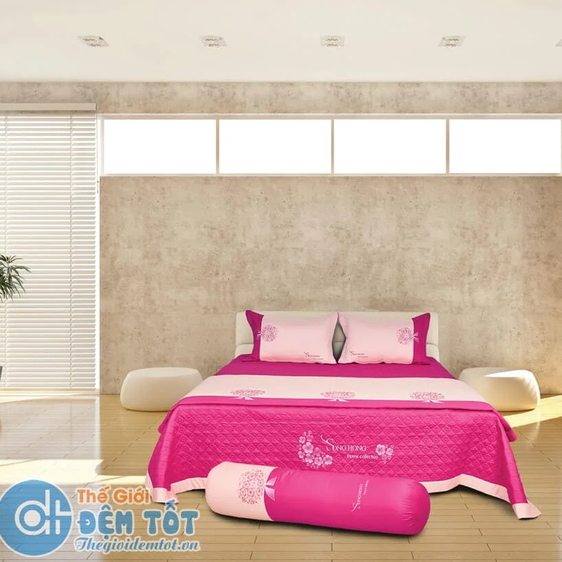 H17049 Bộ chăn ga gối Sông Hồng Home H17 – 049