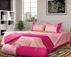 Bộ chăn ga gối Sông Hồng Home H17 - 054
