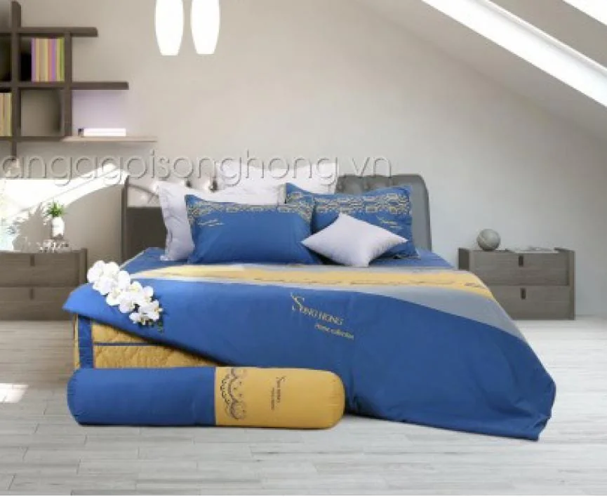 h19-064 Bộ chăn ga gối Sông Hồng Home H19 – 064