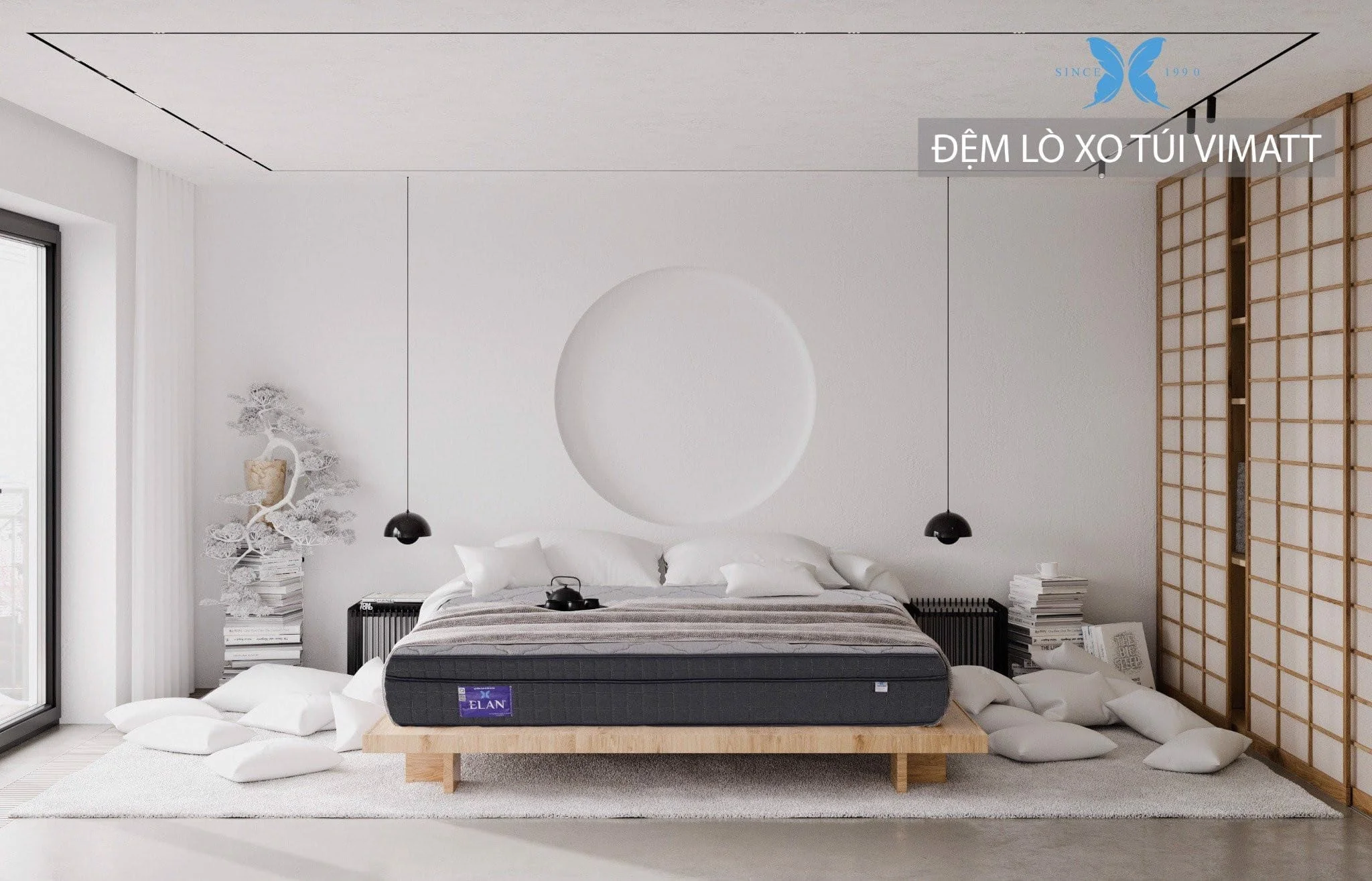 demtot Đệm lò xo Vimatt 24cm