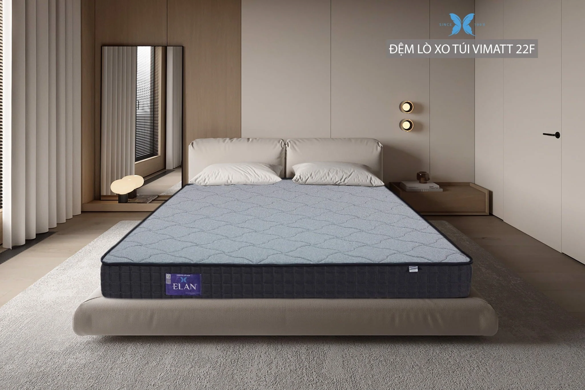 demtot Đệm lò xo Vimatt 22cm