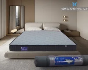 Đệm lò xo Túi Cuộn Vimatt 22cm