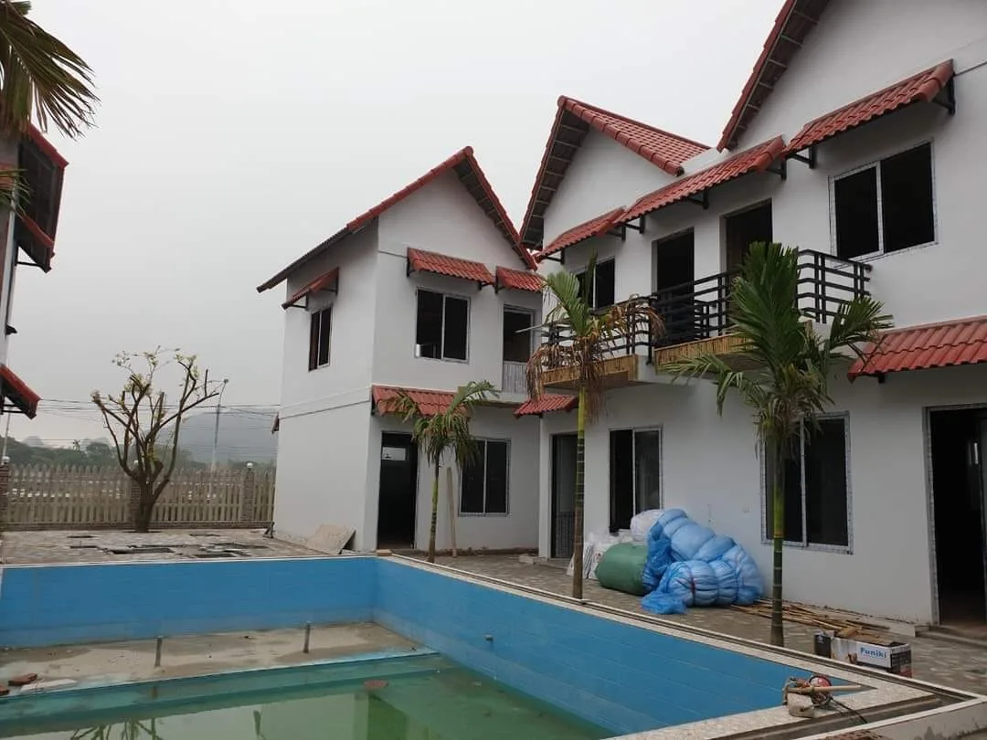 380164304_712722554227082_6541327483944044783_n Chăn ga gối đệm cho biệt thự nhà vườn Nho Quan Ninh Bình.