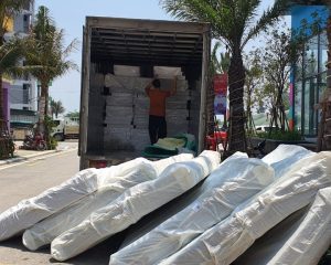 Dự Án Cung Cấp Chăn Ga Gối Đệm Cho Biệt Thự Flamingo Hải Tiến.