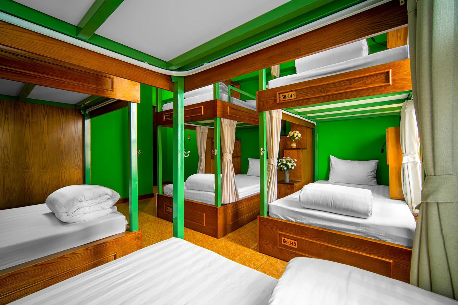 476218549_1155370236595077_2823418854059667766_n Chăn ga gối đệm cho Hostel.